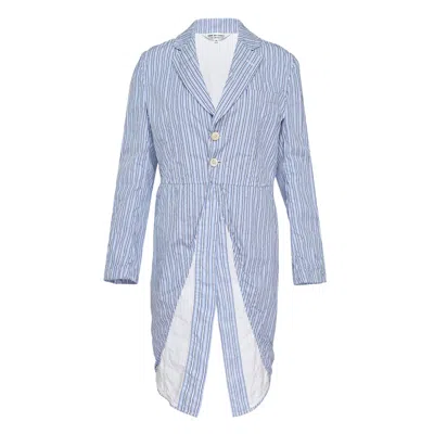 Comme Des Garçons Cotton Broad Striped Jacket