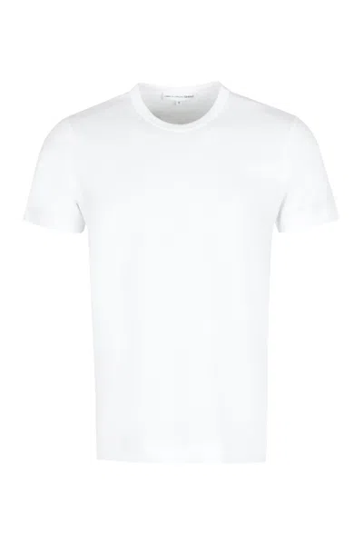 Comme Des Garçons Cotton Crew-neck T-shirt In White
