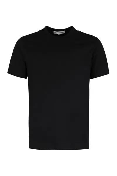 Comme Des Garçons Cotton Crew-neck T-shirt In Black