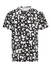 Comme Des Garçons Cotton Printed T-shirt In Multi