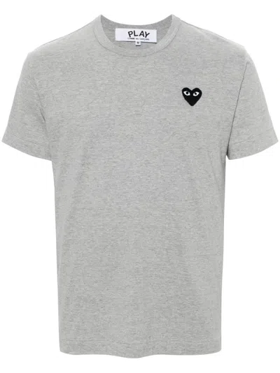 Comme Des Garçons Cotton T-shirt In Gray
