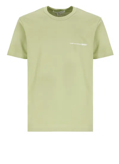 Comme Des Garçons Cotton T-shirt In Green