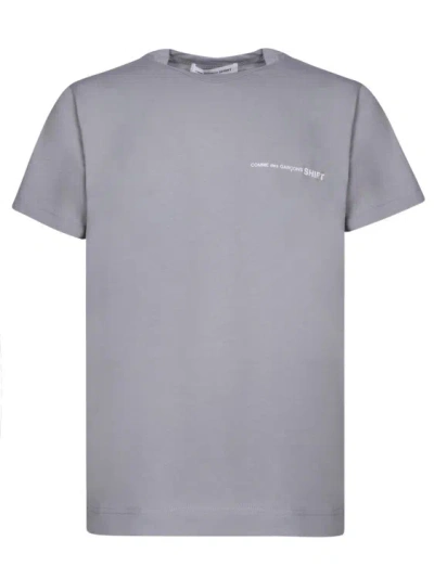 Comme Des Garçons Cotton T-shirt In Gray
