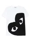 Comme Des Garçons Cotton T-shirt In White