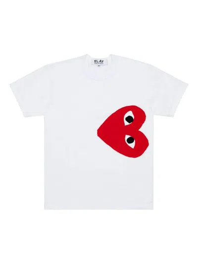 Comme Des Garçons Cotton T-shirt In White