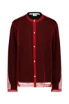 Comme Des Garçons Crew Neck Cardigan Clothing In Multicolour