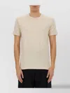 Comme Des Garçons Crew Neck Plain Design Short Sleeves T-shirt