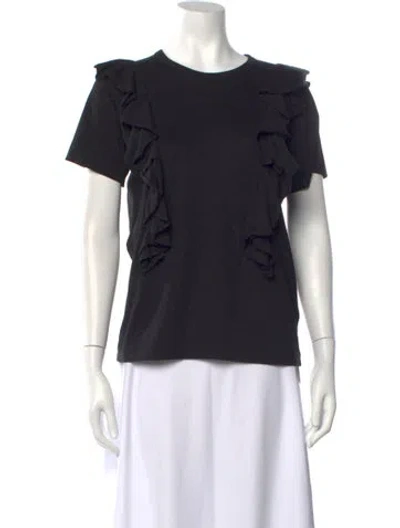 Pre-owned Comme Des Garçons Crew Neck Short Sleeve T-shirt In Black