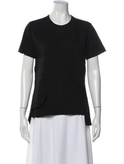 Pre-owned Comme Des Garçons Crew Neck Short Sleeve T-shirt In Black/blue