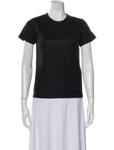 Pre-owned Comme Des Garçons Crew Neck Short Sleeve T-shirt W/ Tags In Black