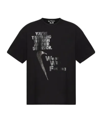 Comme Des Garçons Crew Neck Short-sleeved T-shirt In Black