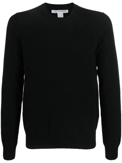 Comme Des Garçons Crew Neck Sweater In Black