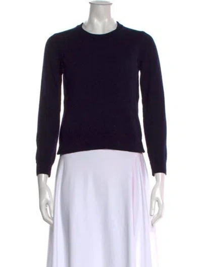 Pre-owned Comme Des Garçons Crew Neck Sweater In Black