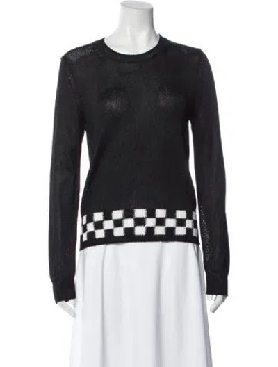 Pre-owned Comme Des Garçons Crew Neck Sweater In Gray