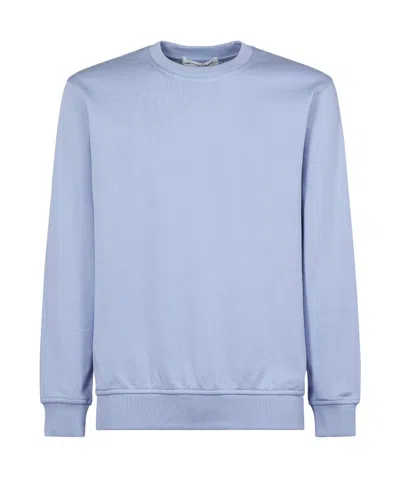 Comme Des Garçons Long Sleeve Sweatshirt In Blue