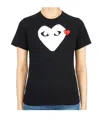 Comme Des Garçons Crew Neck T-shirt In Black