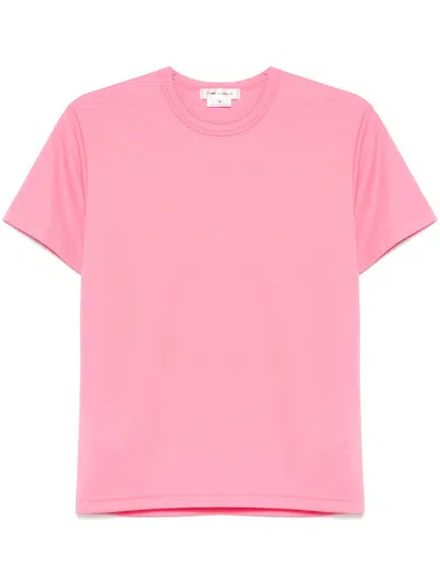 Comme Des Garçons Crew-neck T-shirt In Pink