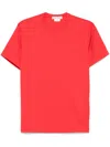 Comme Des Garçons Crew-neck T-shirt In Red