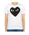 Comme Des Garçons Crew Neck T-shirt In White
