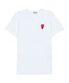 Comme Des Garçons Crew Neck T-shirt In White