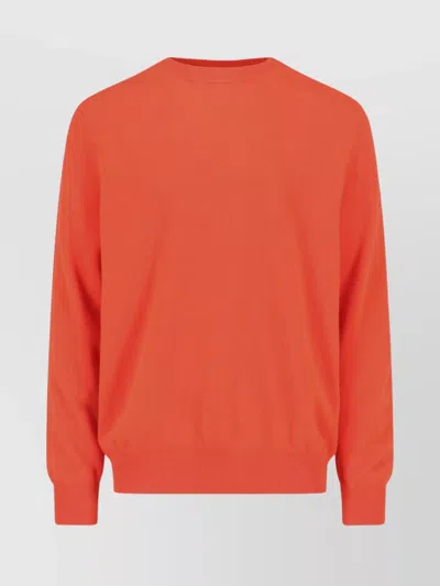 COMME DES GARÇONS CREWNECK SWEATER WITH RIBBED CUFFS AND HEM