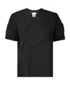 Comme Des Garçons Crewneck T-shirt In Black