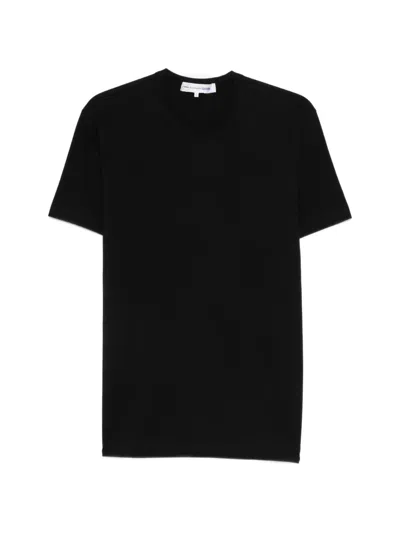 Comme Des Garçons Crewneck T-shirt In Black