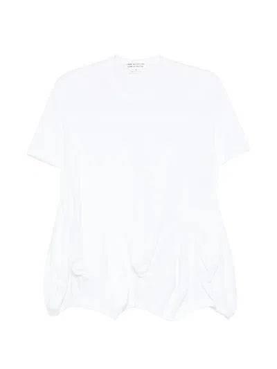 Comme Des Garçons Crew-neck T-shirt In White