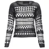 Comme Des Garçons Comme Des Garcons Crochet Open Knit Sweater In Black