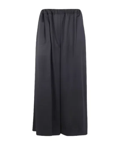 Comme Des Garçons Cropped Culottes In Black
