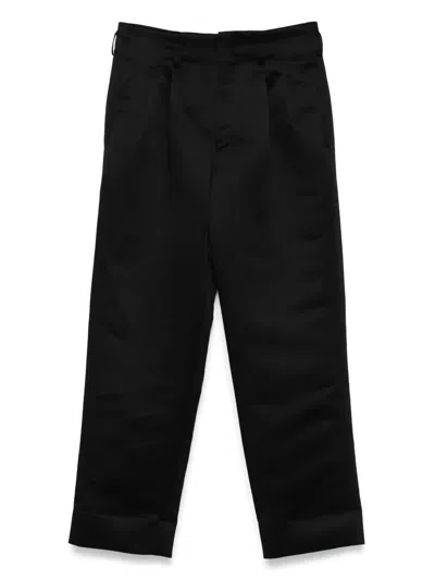 Comme Des Garçons Klassische Cropped-hose In Black