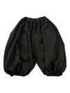 Comme Des Garçons Pleated Pant In 黑色