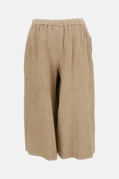 Comme Des Garçons Culotte Trousers In Neutral