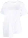 COMME DES GARÇONS DECONSTRUCTED SHORT-SLEEVE COTTON T-SHIRT