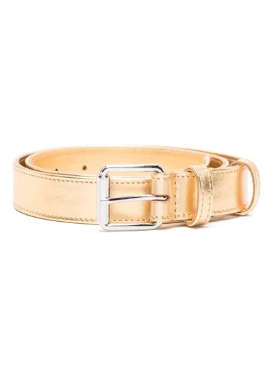 Comme Des Garçons Des Garçons Gold Leather Belt