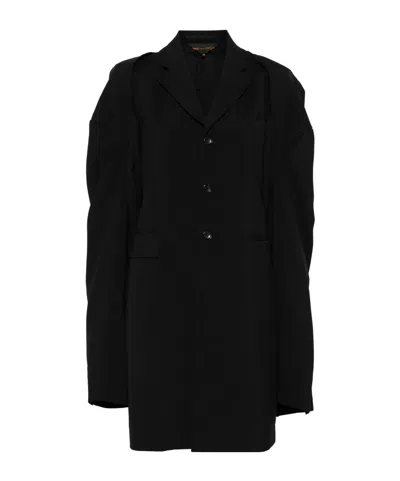 Comme Des Garçons Detachable-sleeves Coat