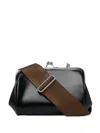 Comme Des Garçons Detachable-strap Clasp Bag In Black