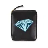 Comme Des Garçons Diamonds & Dollars Wallet In Black