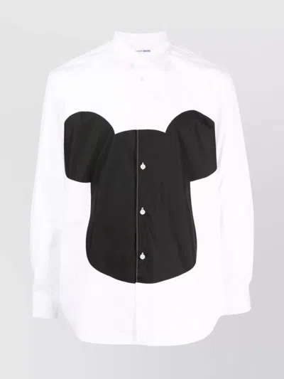 Comme Des Garçons Camisa - Blanco In White
