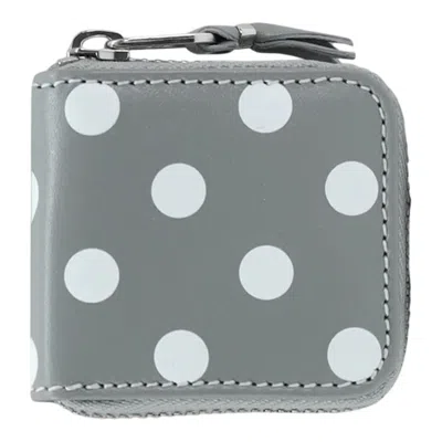Comme Des Garçons Dots Printed Leather Line Coin Pouch