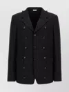 Comme Des Garçons Double Breasted Blazer Style Coat In Black