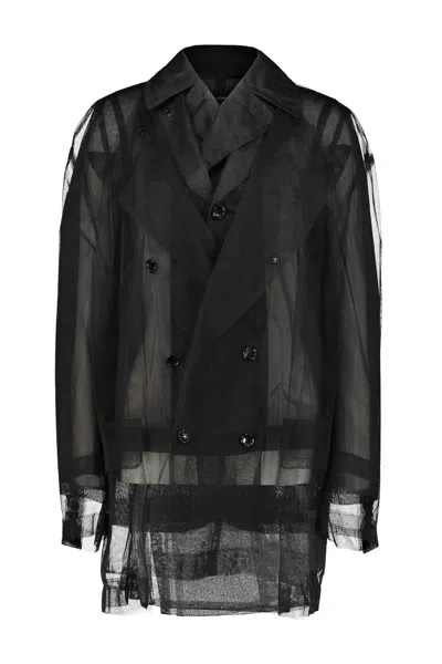 COMME DES GARÇONS COMME DES GARÇONS DOUBLE-BREASTED CABAN