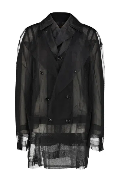 Comme Des Garçons Double-breasted Caban Clothing
