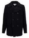 Comme Des Garçons Long-sleeved Casual Jacket In Black