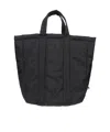 Comme Des Garçons Double Handle Tote Bag In Black