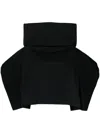Comme Des Garçons Cape In Black
