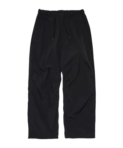 Comme Des Garçons Drawstring Elastic Waist Casual Pants In Black