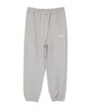 Comme Des Garçons Light Grey Baggy Elasticated Sweatpants In Gray