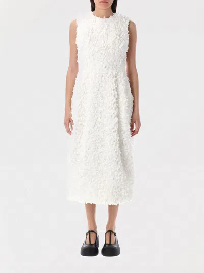 COMME DES GARÇONS DRESS COMME DES GARCONS WOMAN COLOR WHITE,G96273001