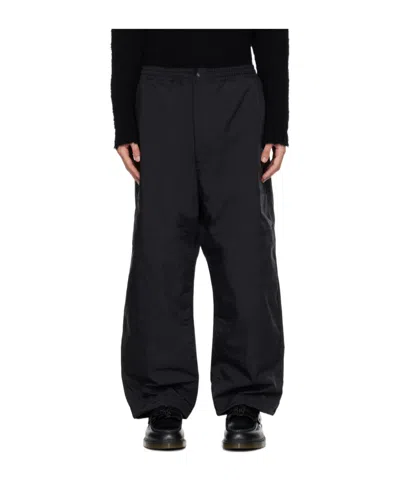 Comme Des Garçons Elastic Waist Casual Pants In Black